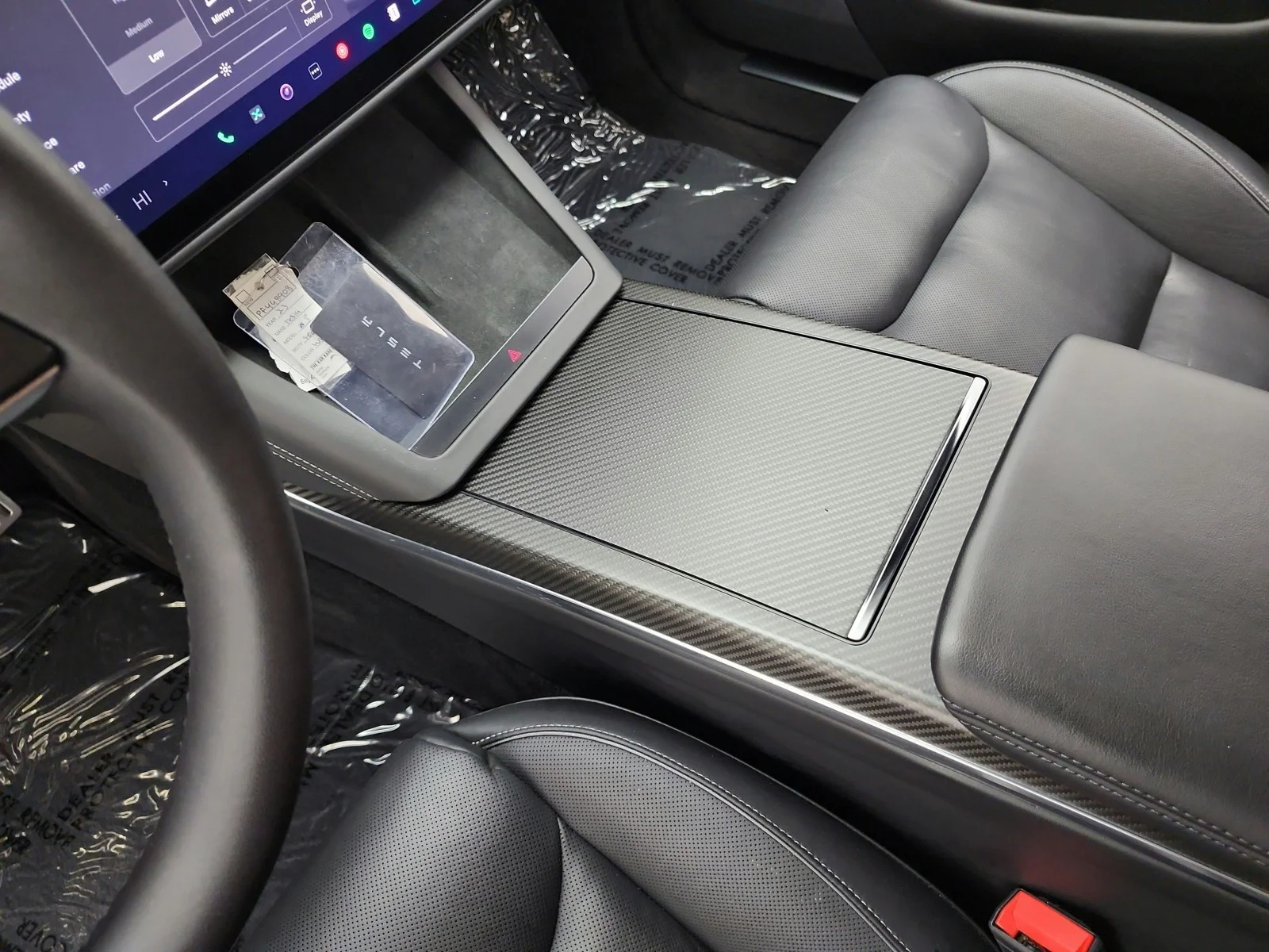 Used 2023 Pearl White Multi-Coat Tesla Plaid AWD image 11