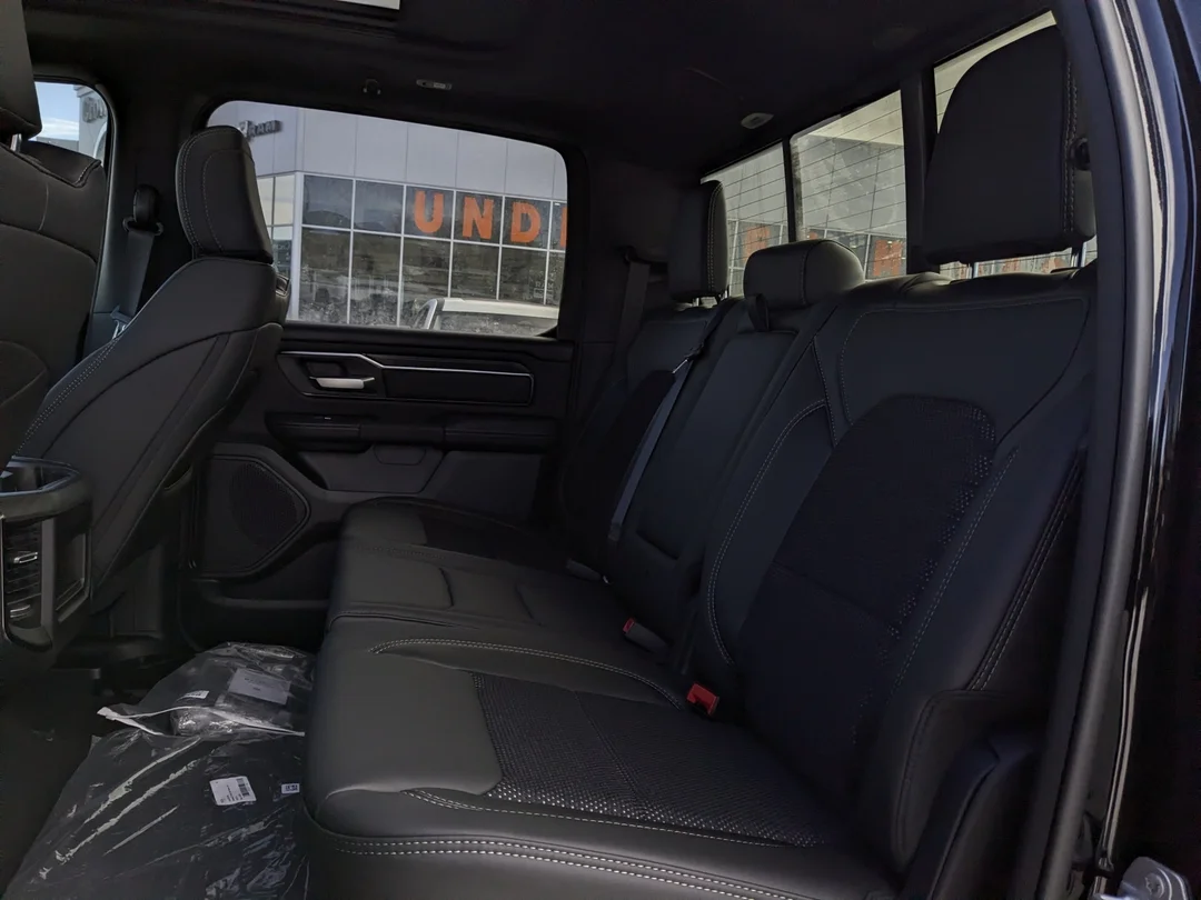 New 2026 Black RAM Sport - - Panoramic Sunroof - Sport Performance Hood - Hurricane Turbo - 3.92 Axle & More! image 29