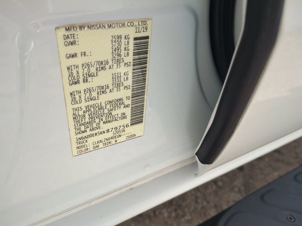 2019 Nissan Frontier SV - Photo 35