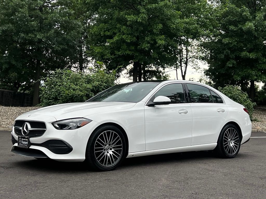 Certified Used 2023 White Mercedes-Benz C 300 image 1