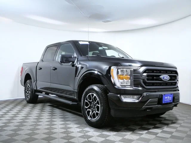 Certified Used 2023 Black Ford XLT image 1