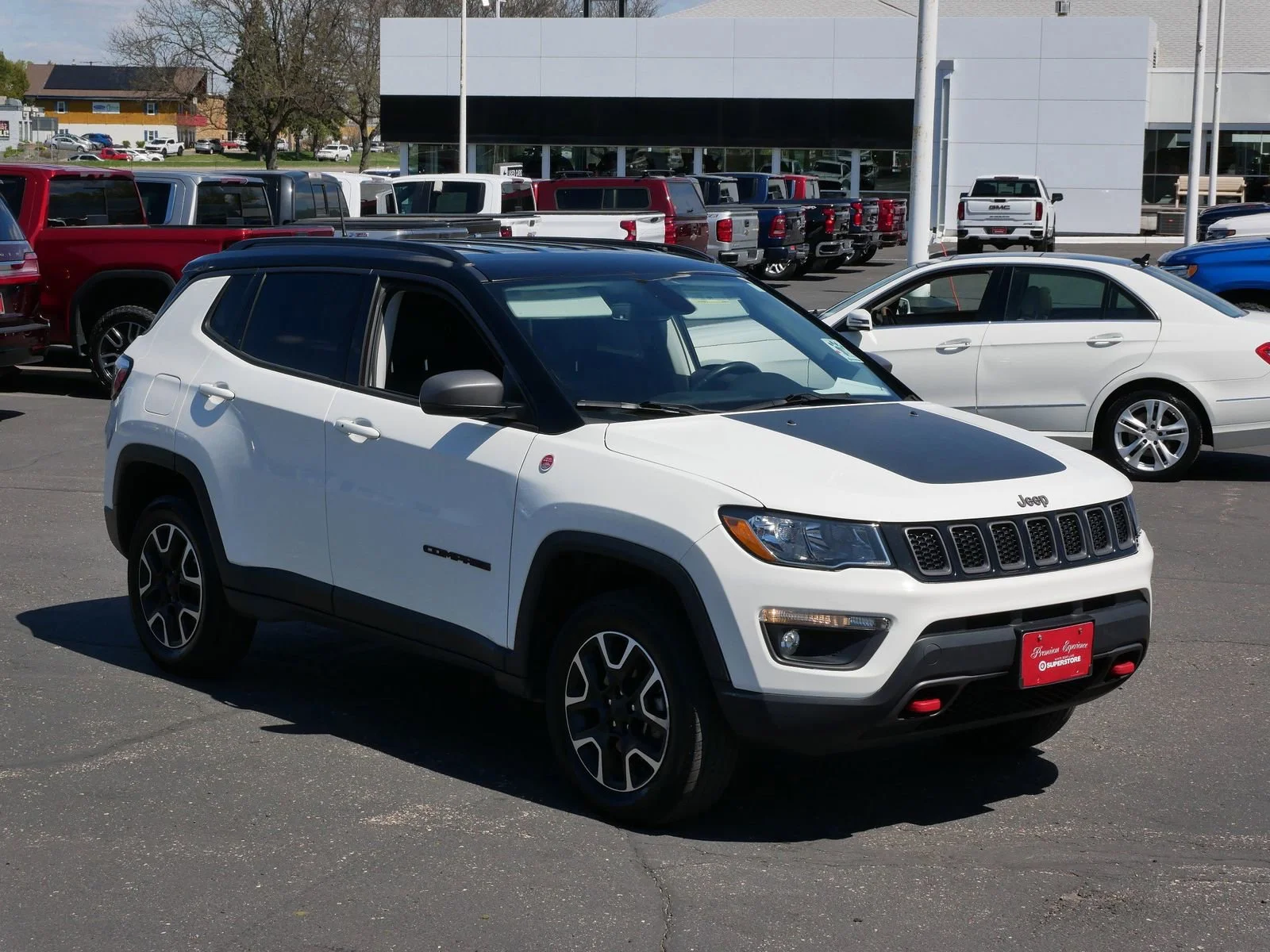 Used 2019 Jeep Compass Trailhawk with VIN 3C4NJDDB4KT829150 for sale in White Bear Lake, Minnesota