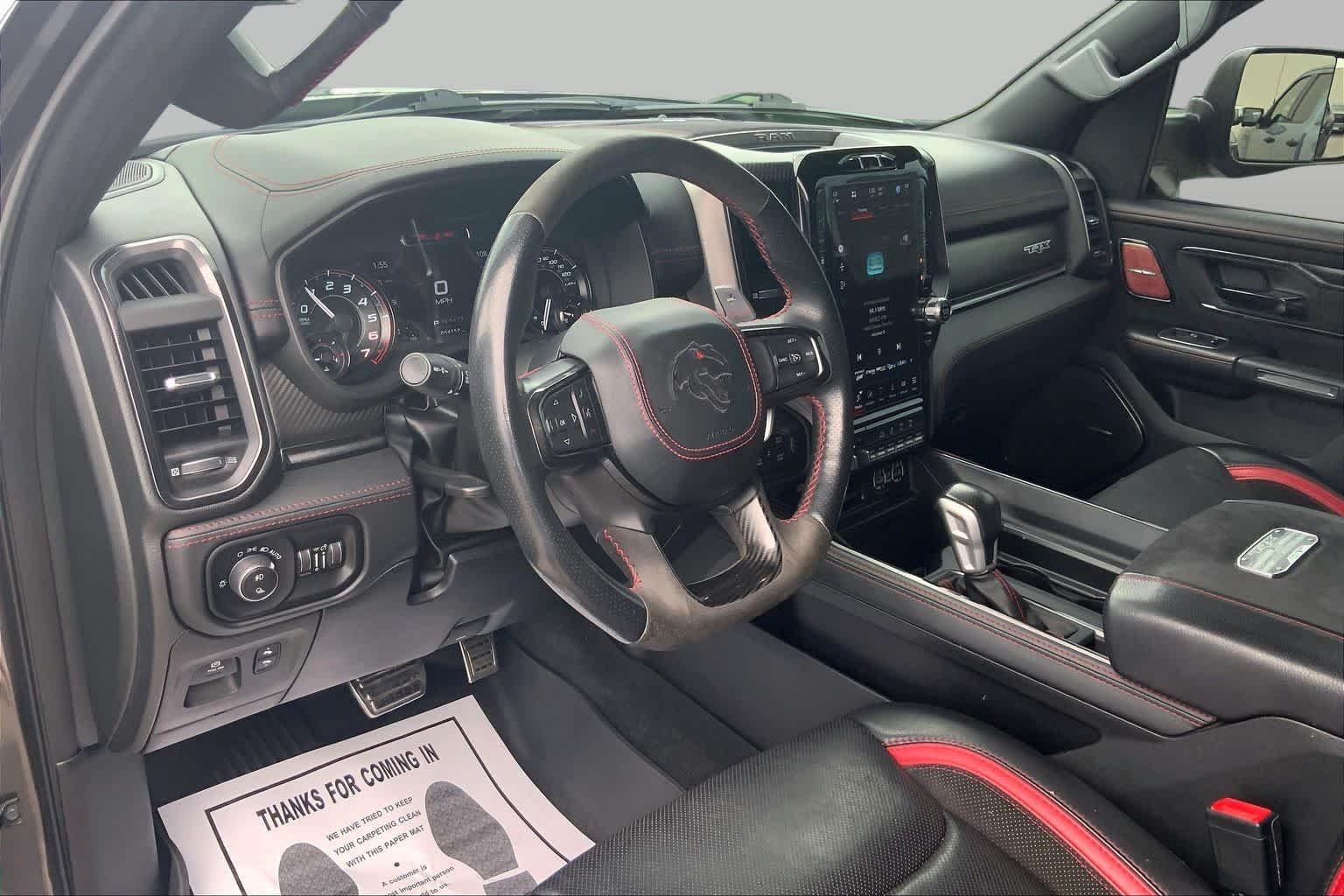 Used 2022 Granite Crystal Clearcoat Metallic Ram TRX image 18