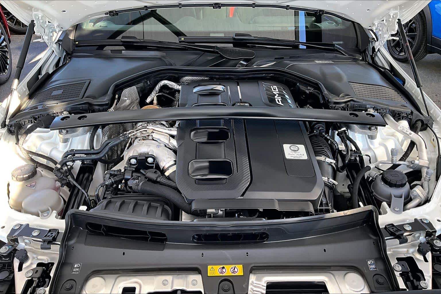 New 2026 Polar White Mercedes-Benz AMG® C 43 4MATIC® Sedan image 18