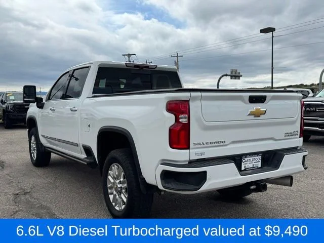 Used 2024 Summit White Chevrolet High Country image 3