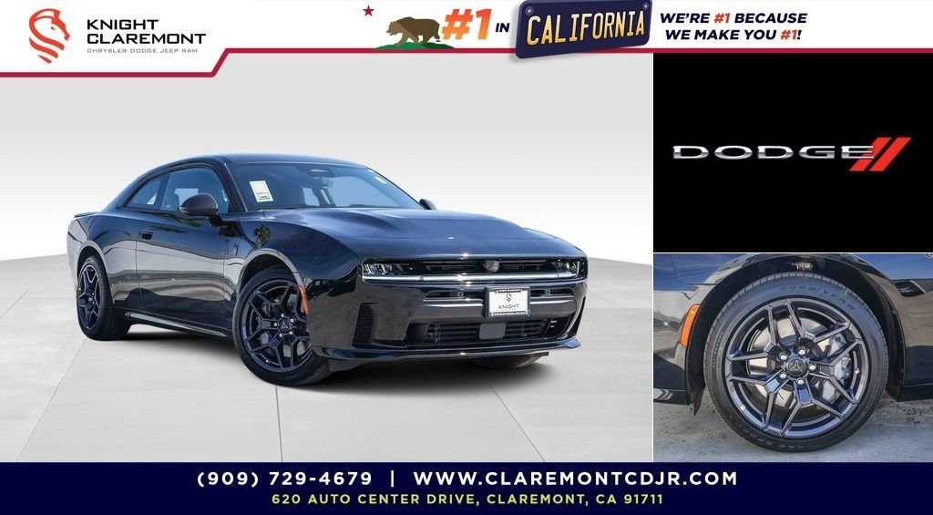 New 2026 Diamond Black Crystal Pearlcoat Dodge Scat Pack Plus image 1