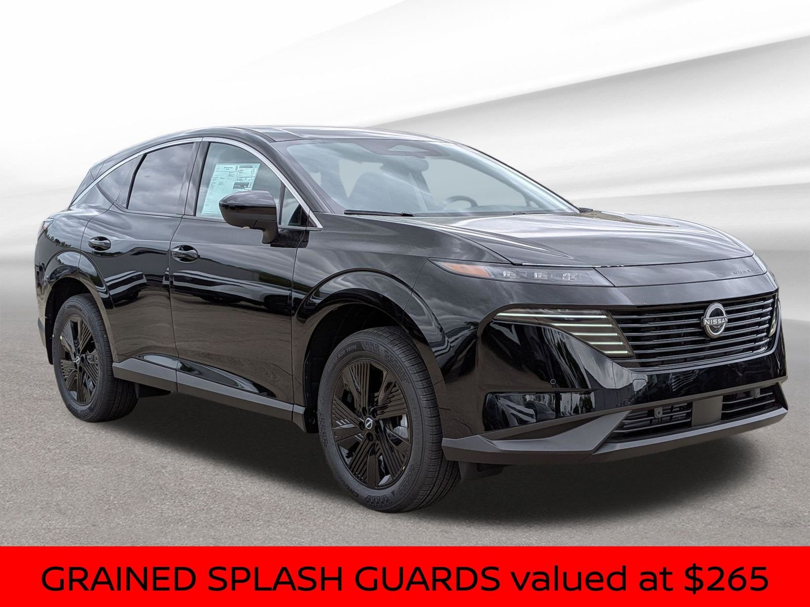 New 2026 Super Black Nissan SV image 3