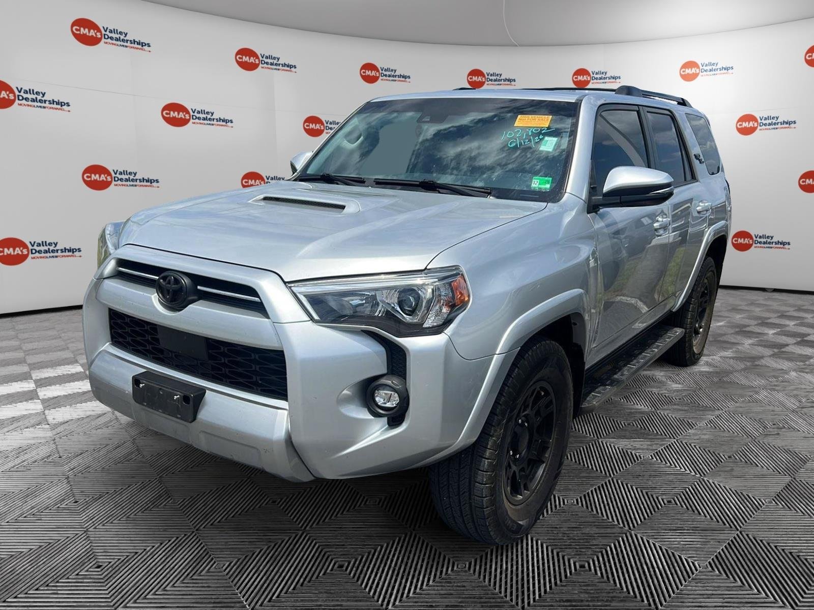Used 2021 Classic Silver Metallic Toyota TRD Off Road Premium image 3