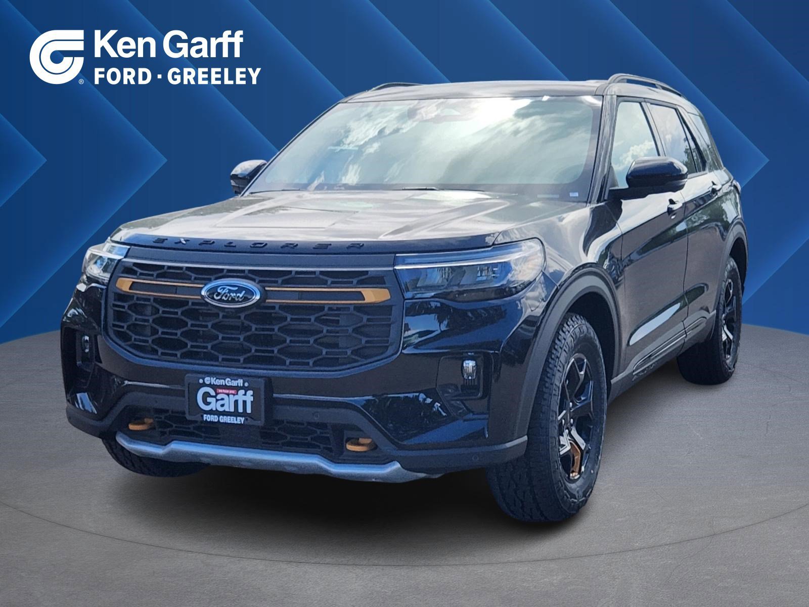 New 2026 Agate Black Metallic Ford Tremor image 1