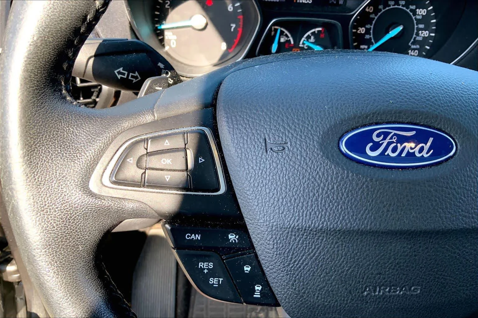 Used 2017 Magnetic Metallic Ford Titanium image 24