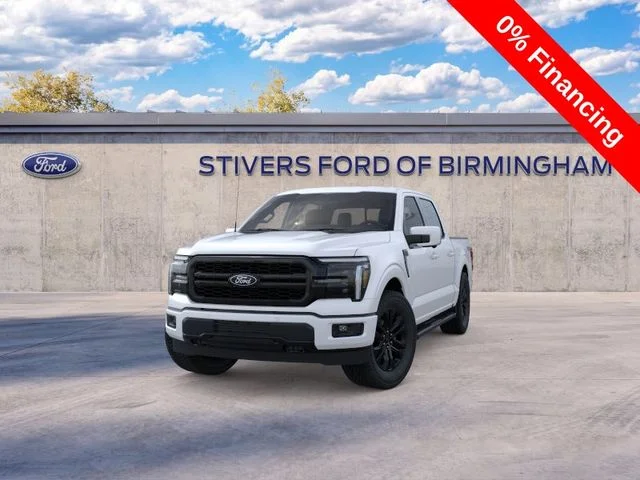 New 2026 Star White Metallic Tri-Coat Ford Lariat® image 3