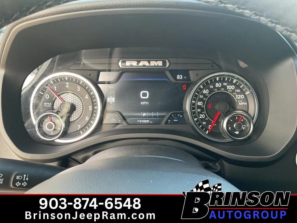 Used 2025 Bright White Clearcoat Ram Lone Star image 31