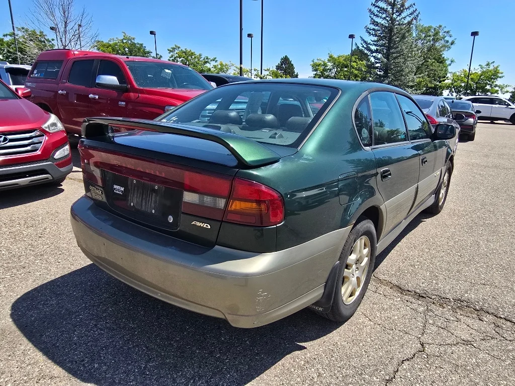 Used 2000 Timberline Green Pearl/Titanium Pearl Subaru Outback Ltd image 5