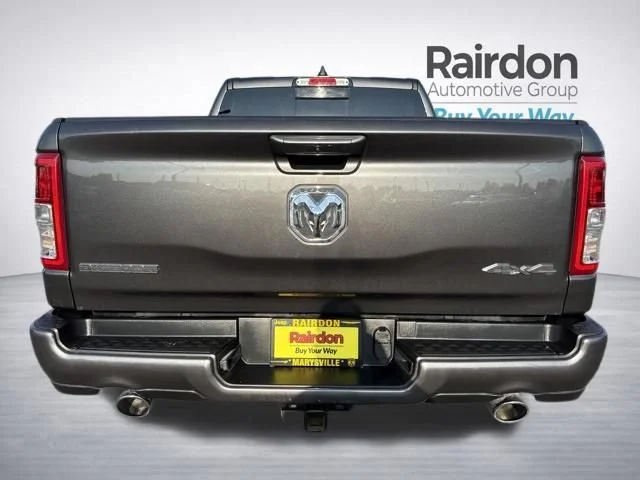 Used 2022 Granite Crystal Metallic Clearcoat Ram Big Horn image 6