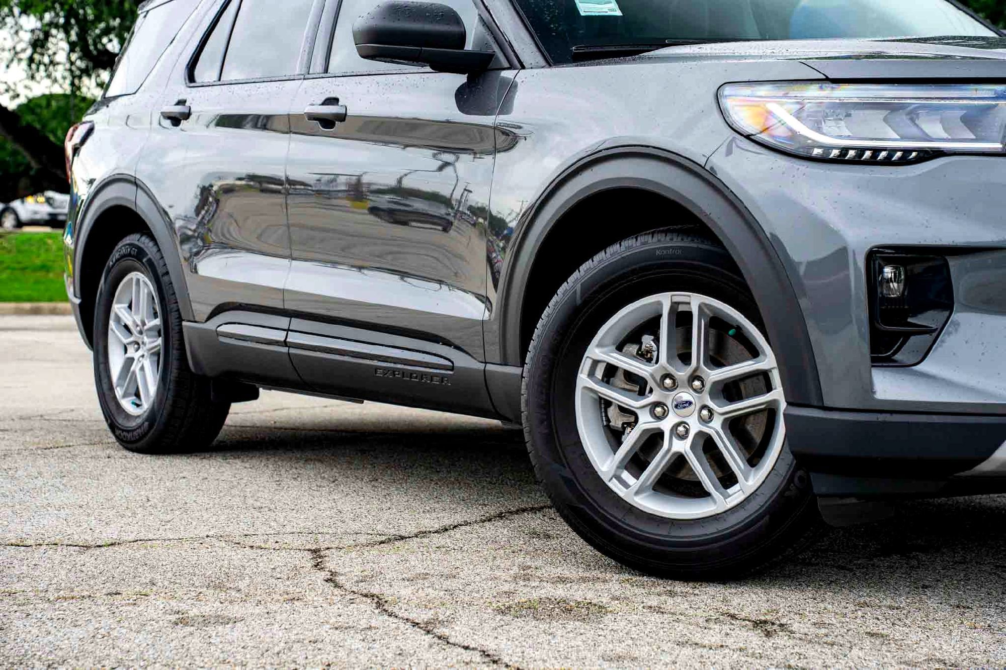 New 2026 Carbonized Gray Metallic Ford Active image 2