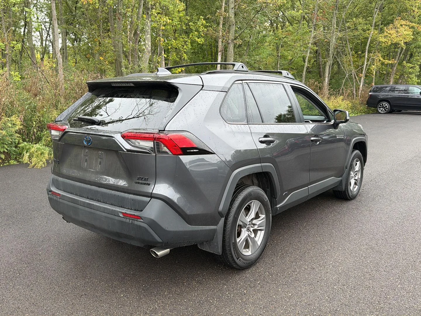 Used 2024 Magnetic Gray Metallic Toyota XLE image 3