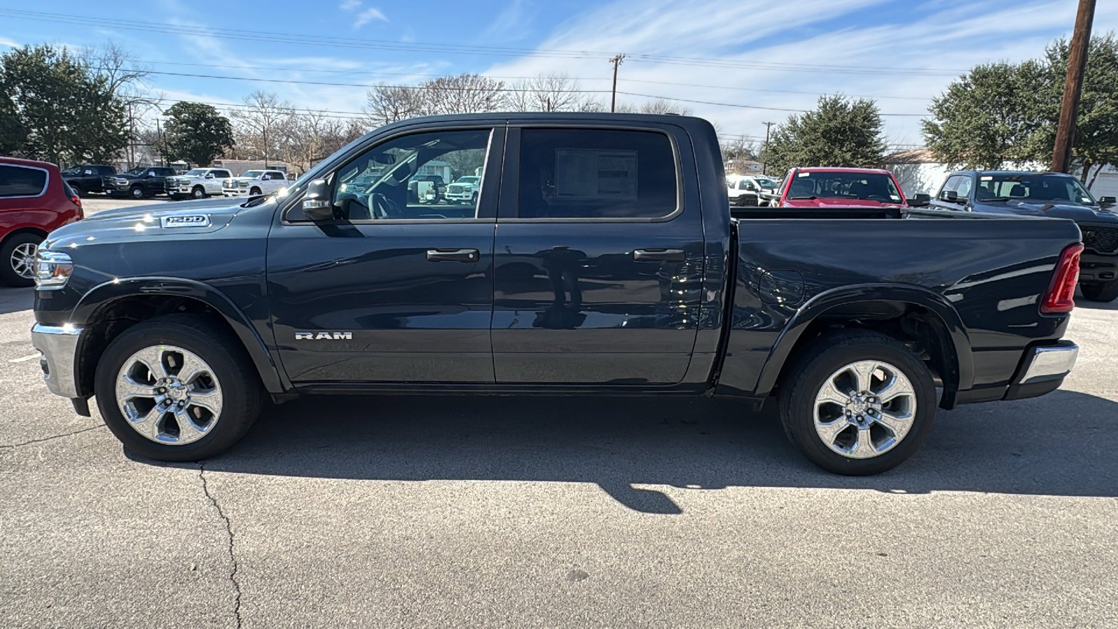 New 2026 Forged Blue Metallic Exterior Paint RAM Lone Star image 8