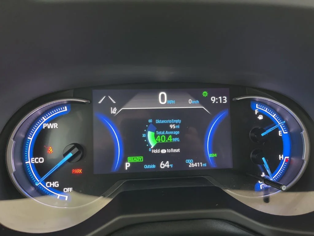 Used 2024 Blue Toyota XLE image 8