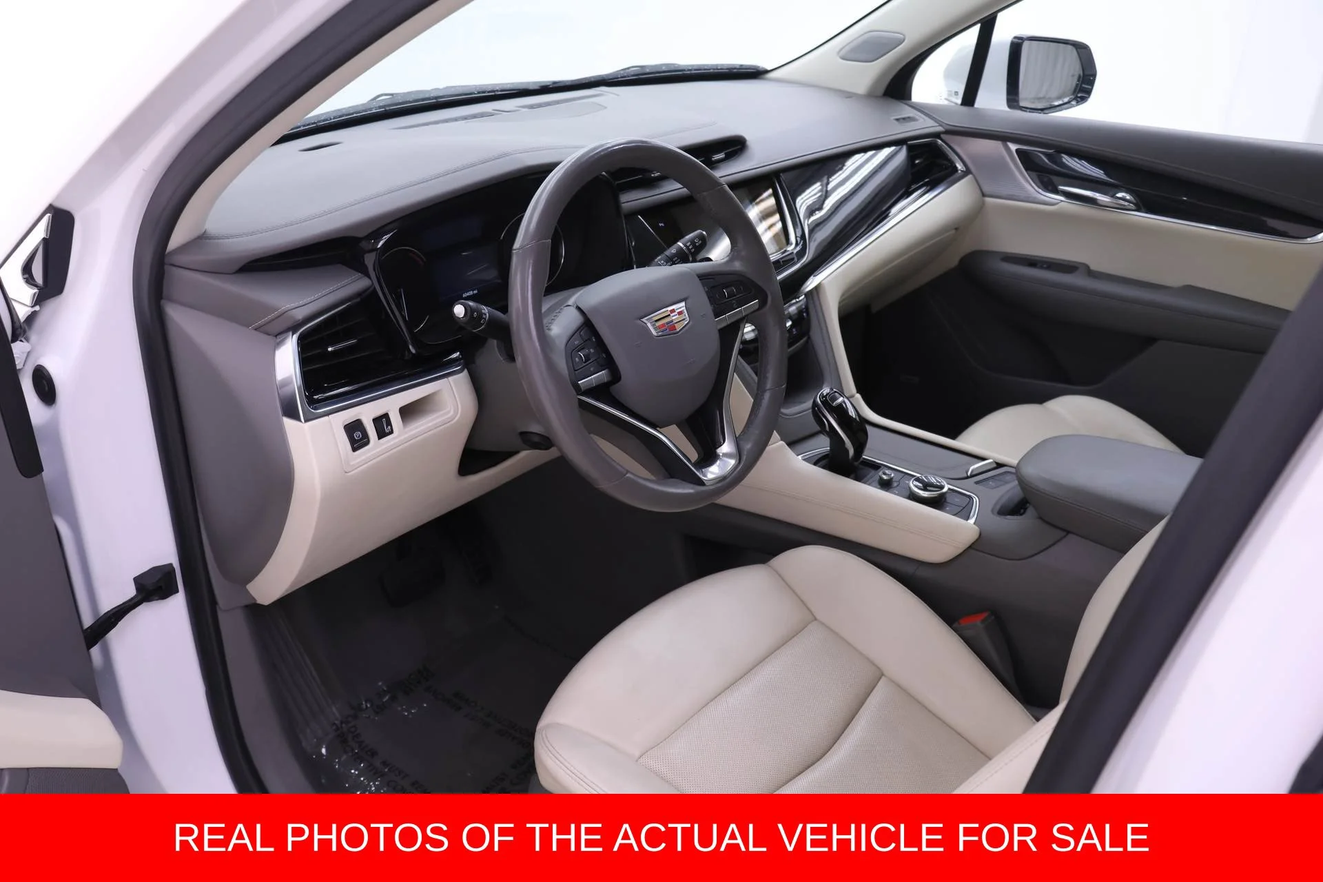 Used 2021 White Cadillac Premium Luxury image 3
