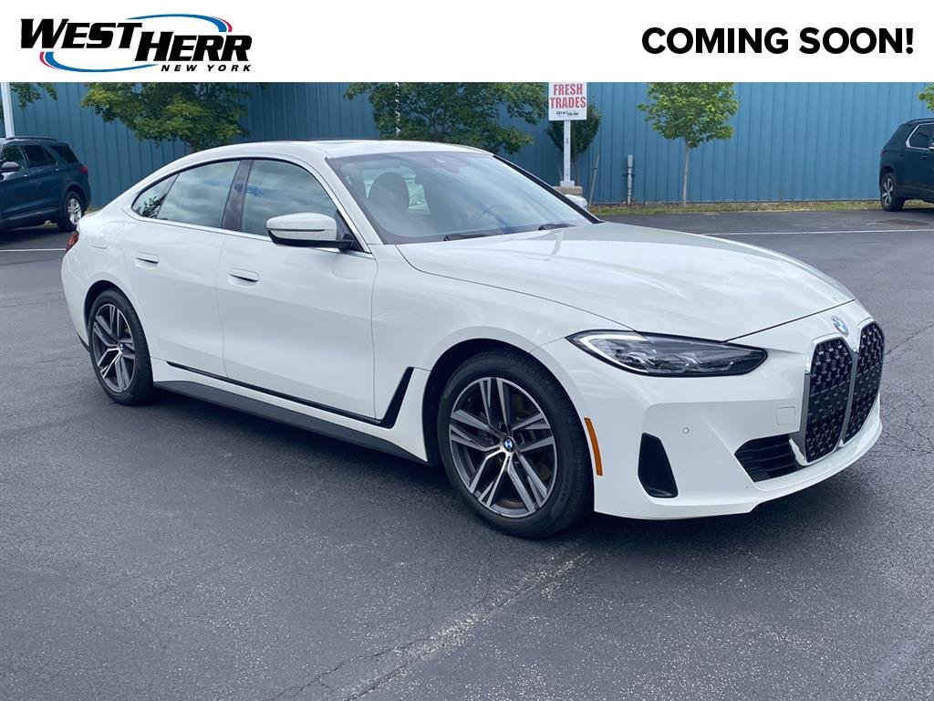 Used 2023 Alpine White BMW 430i xDrive image 1