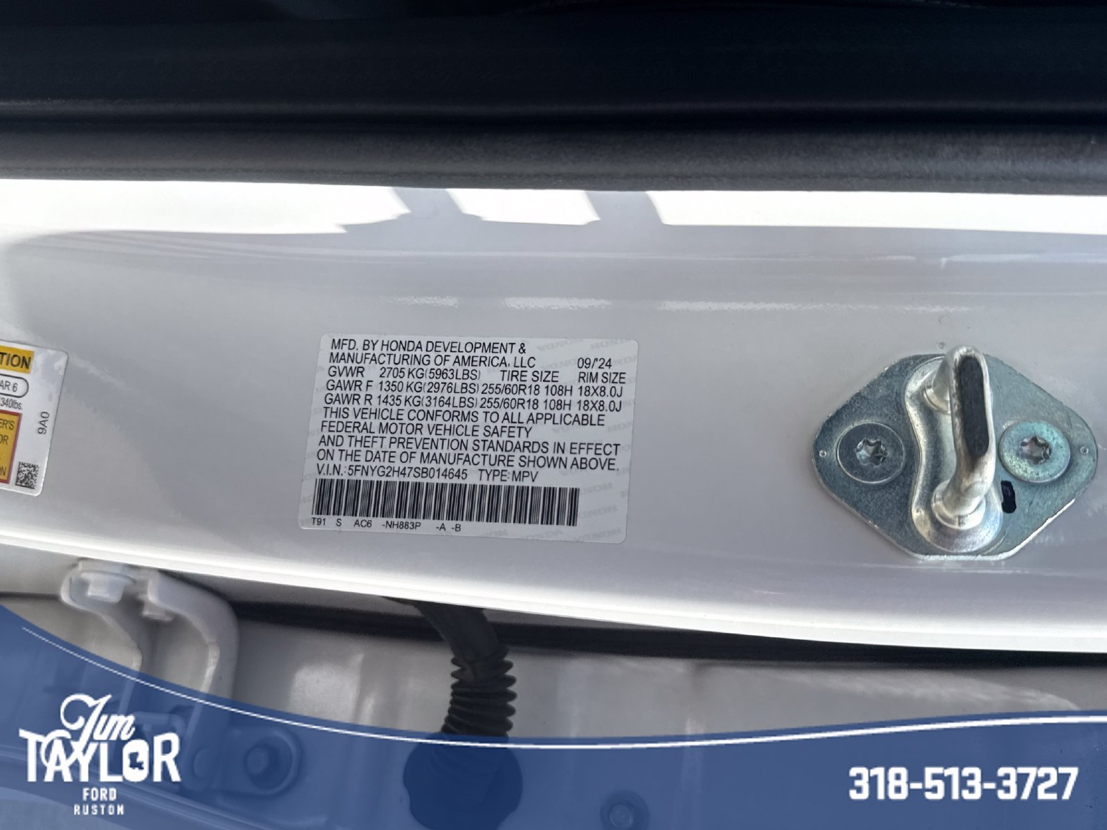 Used 2025 White Honda EX-L image 33