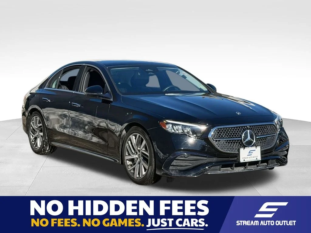 Used 2024 Black Mercedes-Benz E 350 image 1