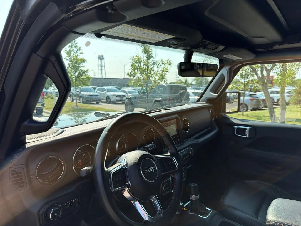 Used 2021 Black Jeep Unlimited Sahara High Altitude image 12