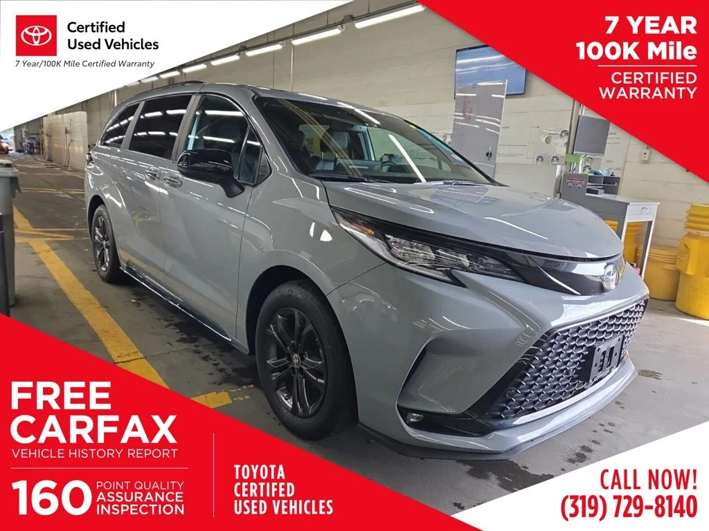 Certified Used 2025 Gray Toyota XSE image 1
