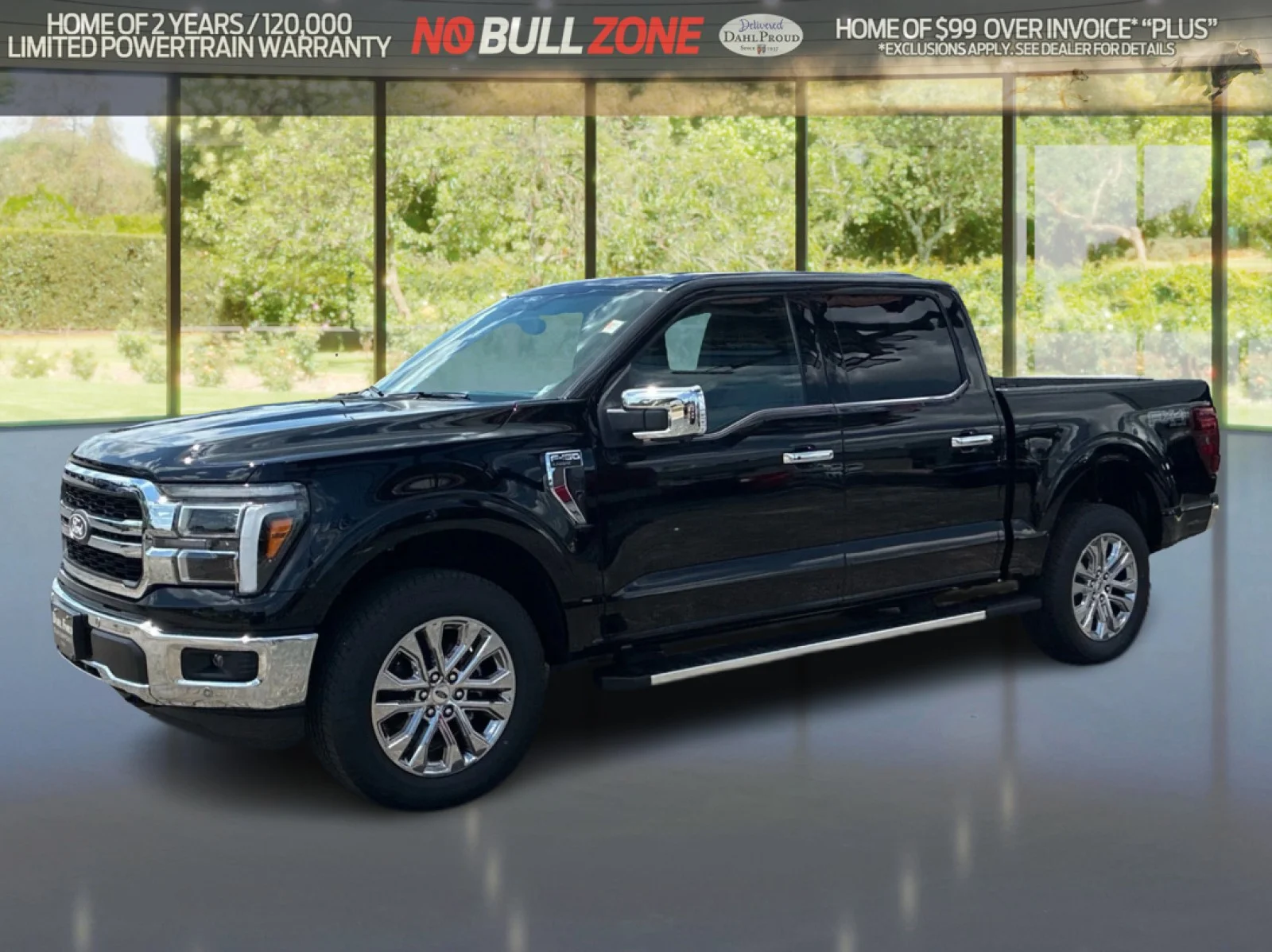 New 2026 Agate Black Metallic Ford Lariat® image 1