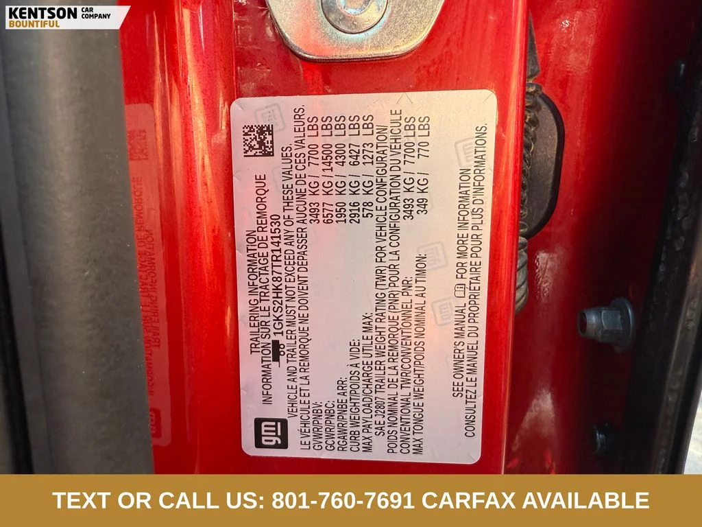 Used 2026 Red GMC AT4 image 35