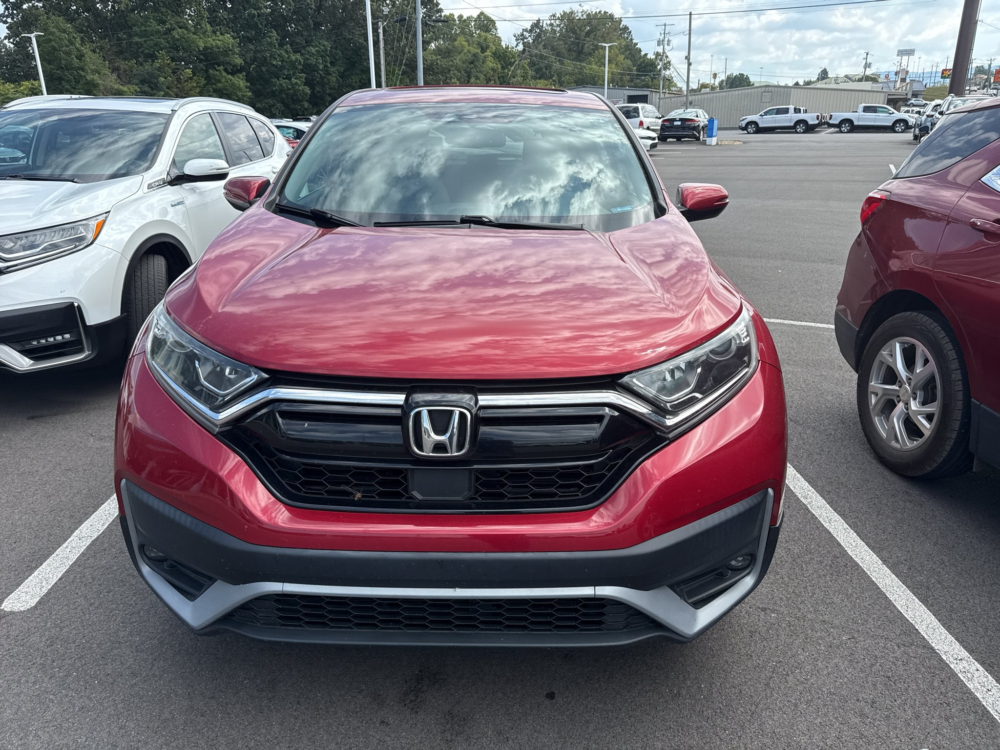 Used 2021 Radiant Red Metallic Honda EX-L image 6