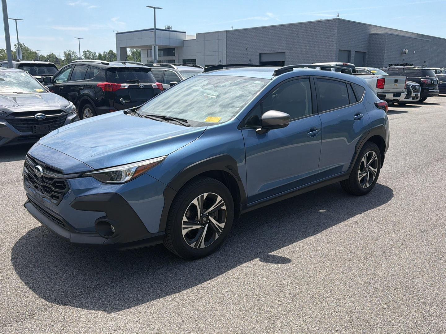 Used 2024 Horizon Blue Pearl Subaru Premium image 8