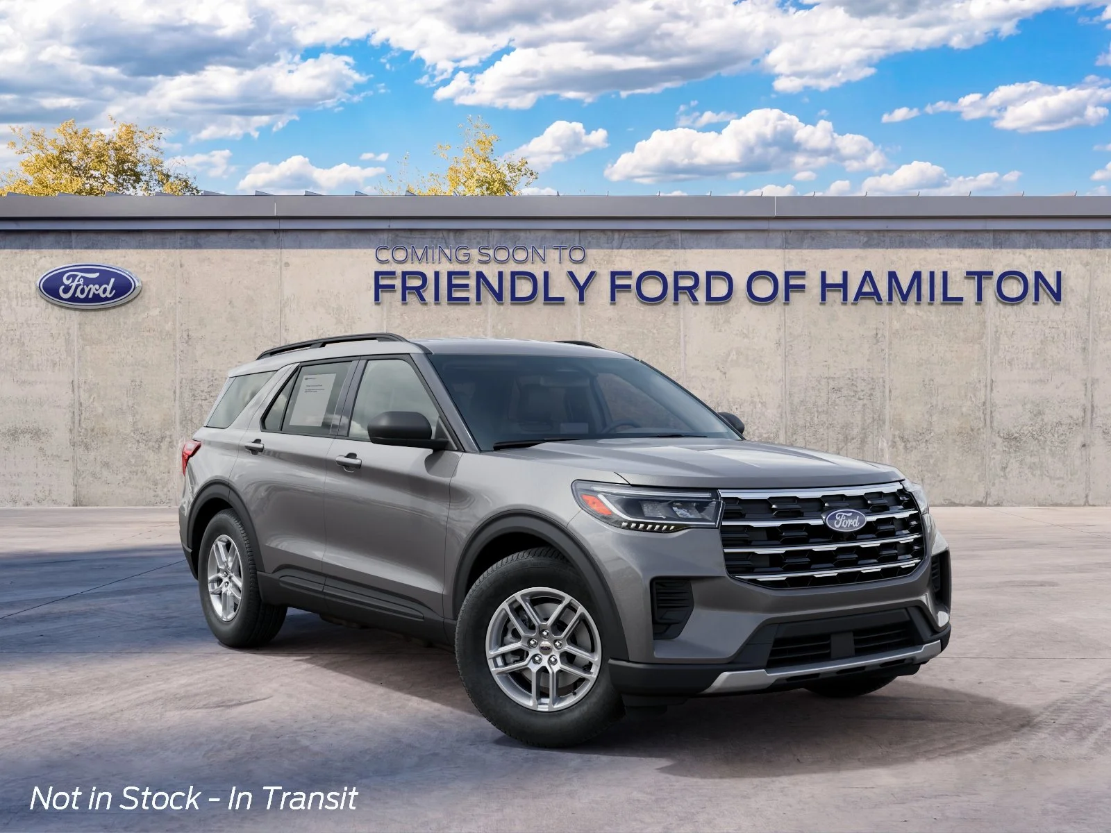New 2027 Carbonized Gray Metallic Ford Active image 4
