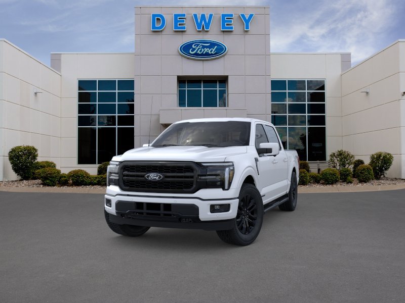 New 2026 Star White Metallic Tri-Coat Ford LARIAT image 2