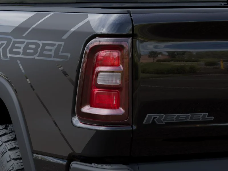New 2026 Diamond Black Crystal Pearl-Coat Exterior Paint RAM REBEL image 5