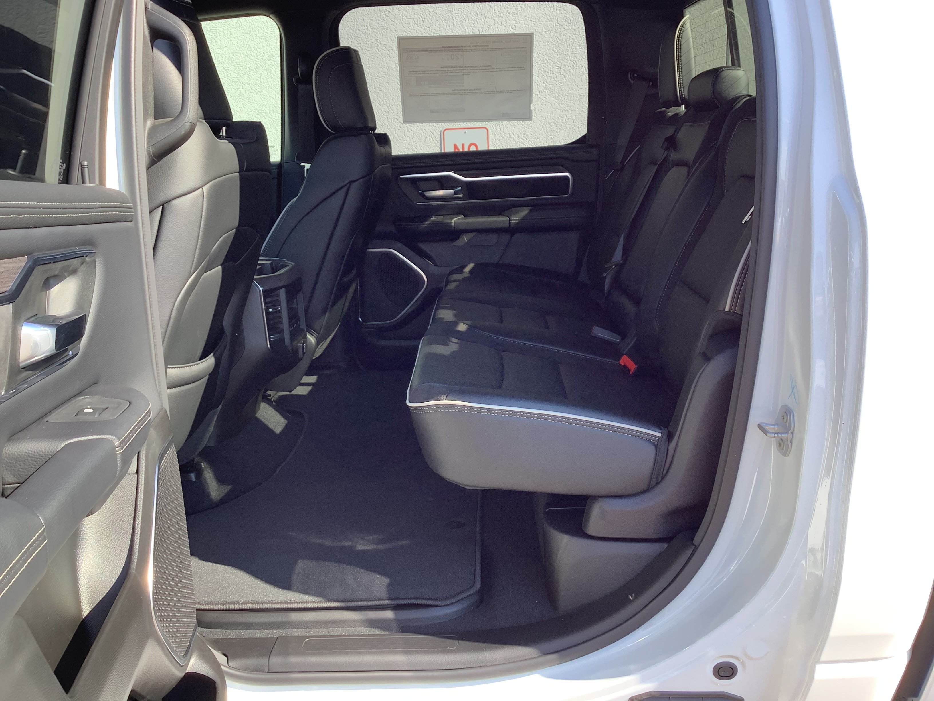 New 2026 Bright White Clear-Coat Exterior Paint RAM Laramie image 8