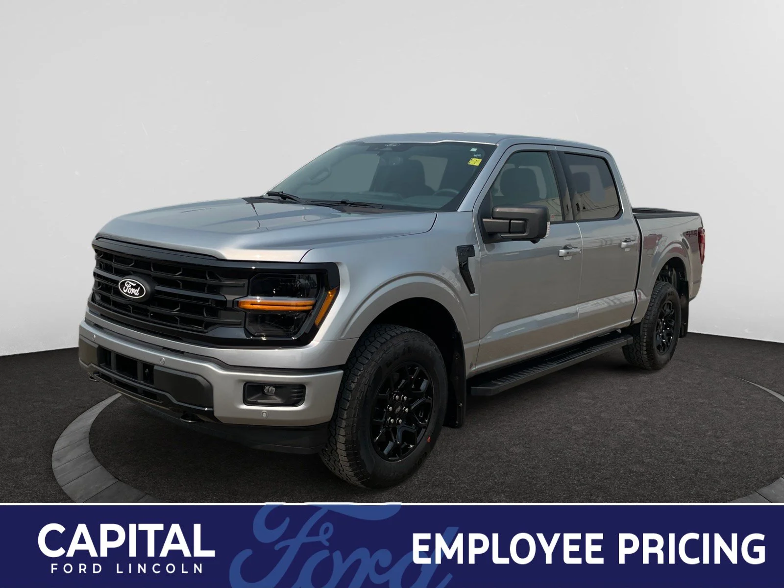 New 2026 Iconic Silver Metallic Ford XLT image 1