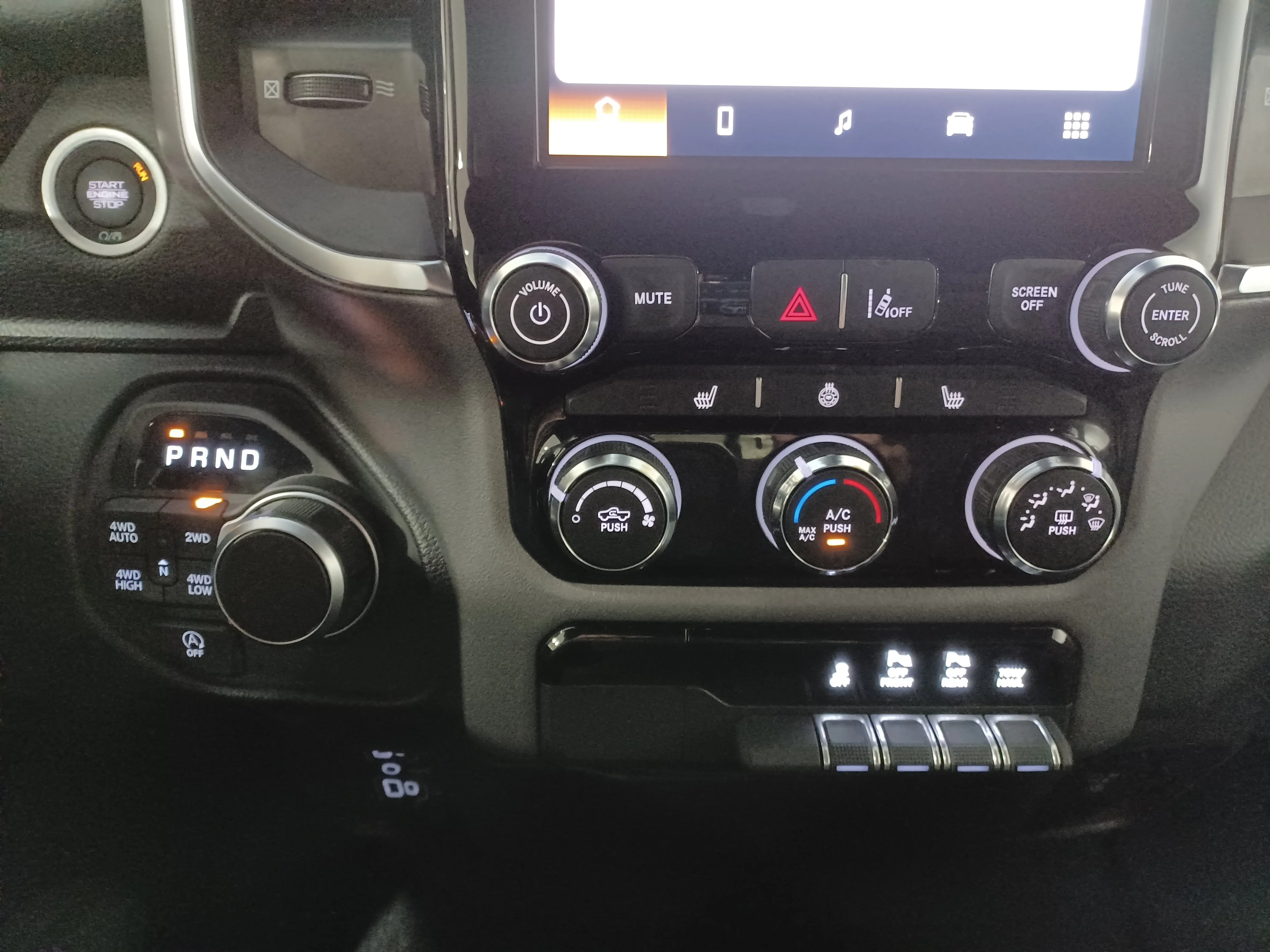 Certified Used 2025 Hydro Blue Pearl Ram Big Horn 4x4*6 Pass | Adaptive Cruise | Remote Start | Htd Seats | Htd Wheel | Lane Keep Assist image 16