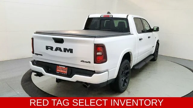 New 2026 Bright White Clear-Coat Exterior Paint RAM Laramie image 9