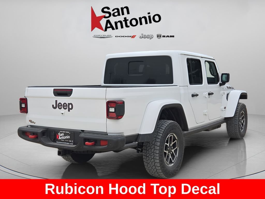 New 2026 Bright White Clear-Coat Exterior Paint Jeep Rubicon X image 15