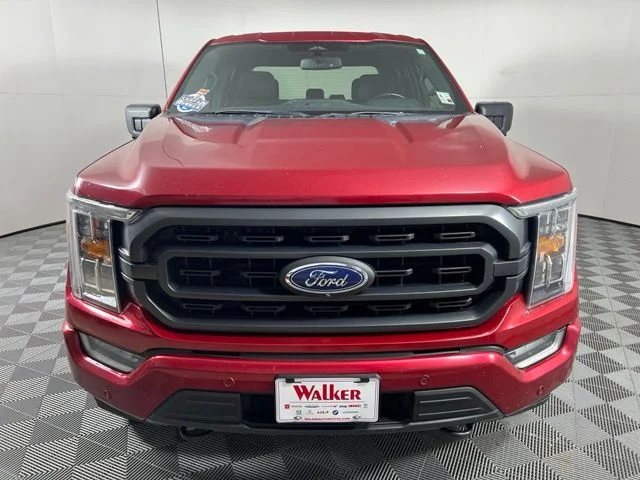 Used 2021 Red Ford XLT image 2