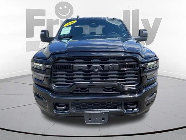 New 2026 Diamond Black Crystal Pearl-Coat Exterior Paint RAM Big Horn image 8