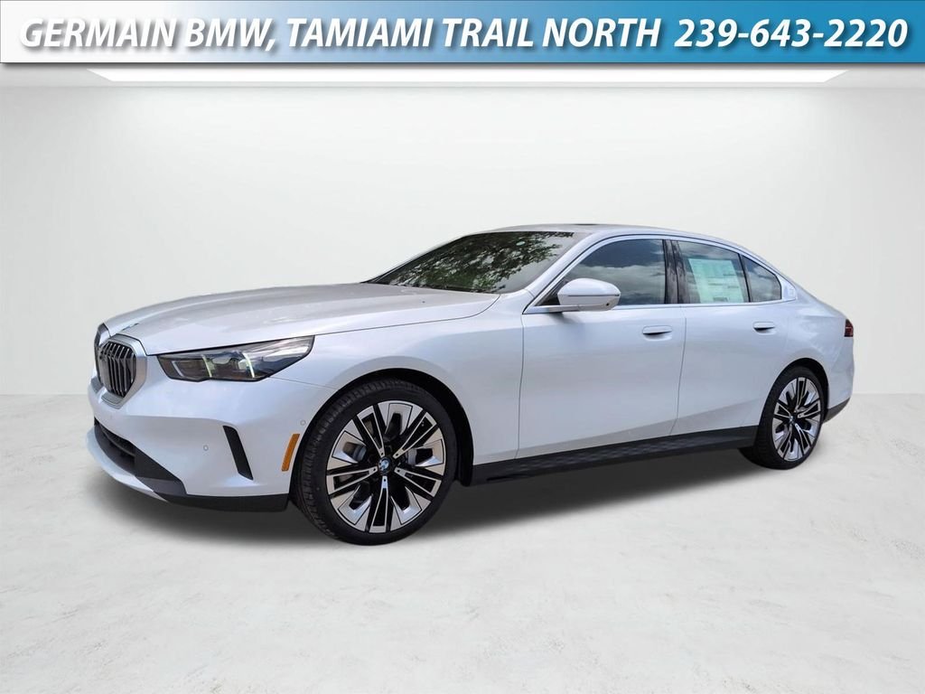 New 2027 Mineral White Metallic BMW 530i image 1
