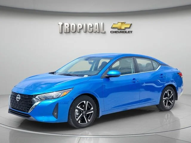 Used 2024 Blue Nissan SV image 1