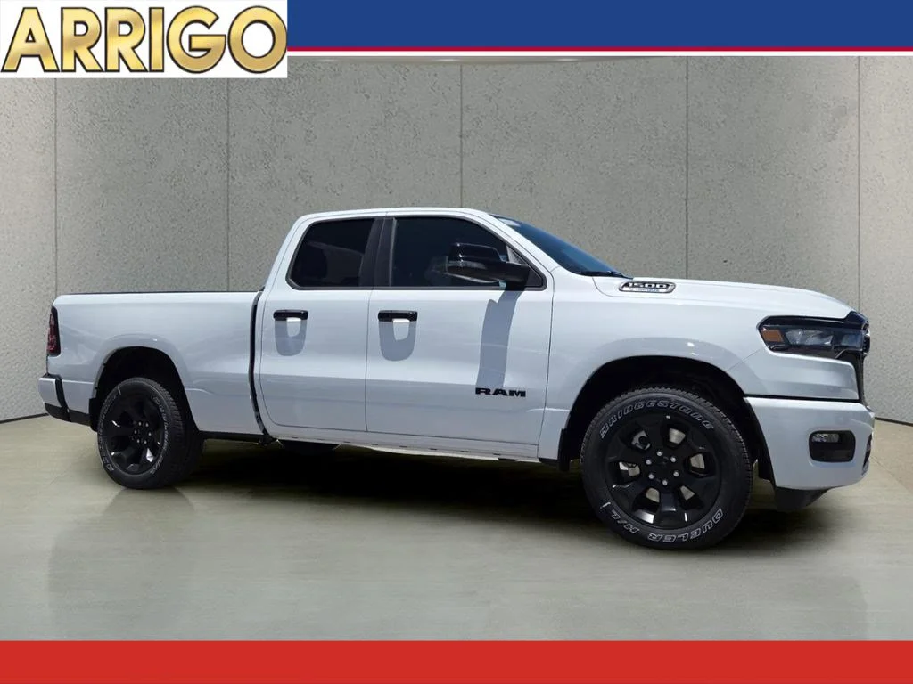New 2026 Bright White Clear-Coat Exterior Paint RAM Big Horn image 1