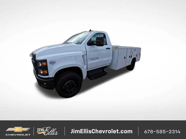 New 2023 Chevrolet Silverado 5500 HD Work Truck Rear Wheel Drive Regular Cab