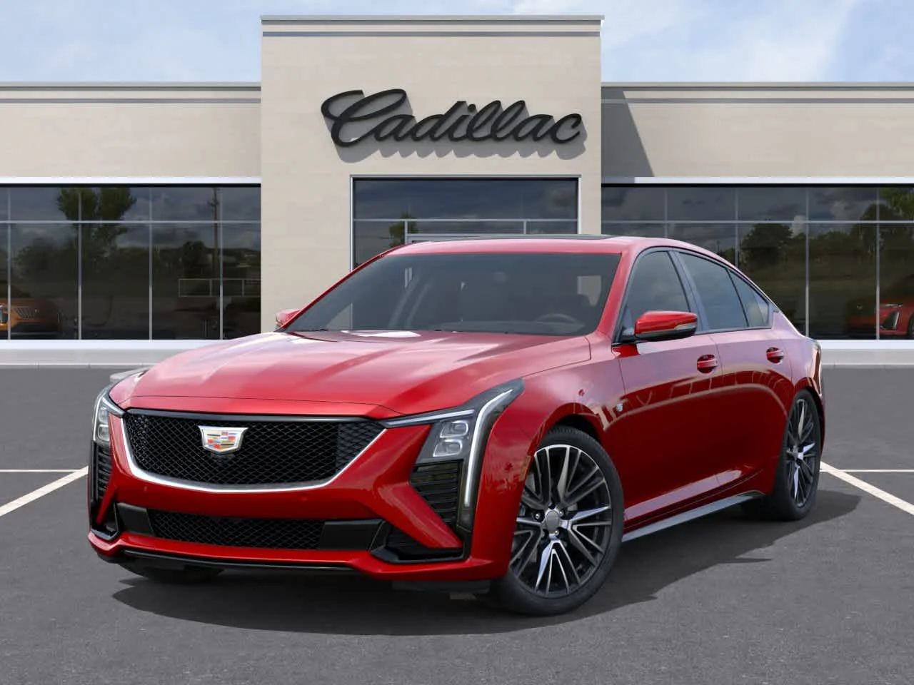 New 2026 Radiant Red Tintcoat Cadillac Sport image 6