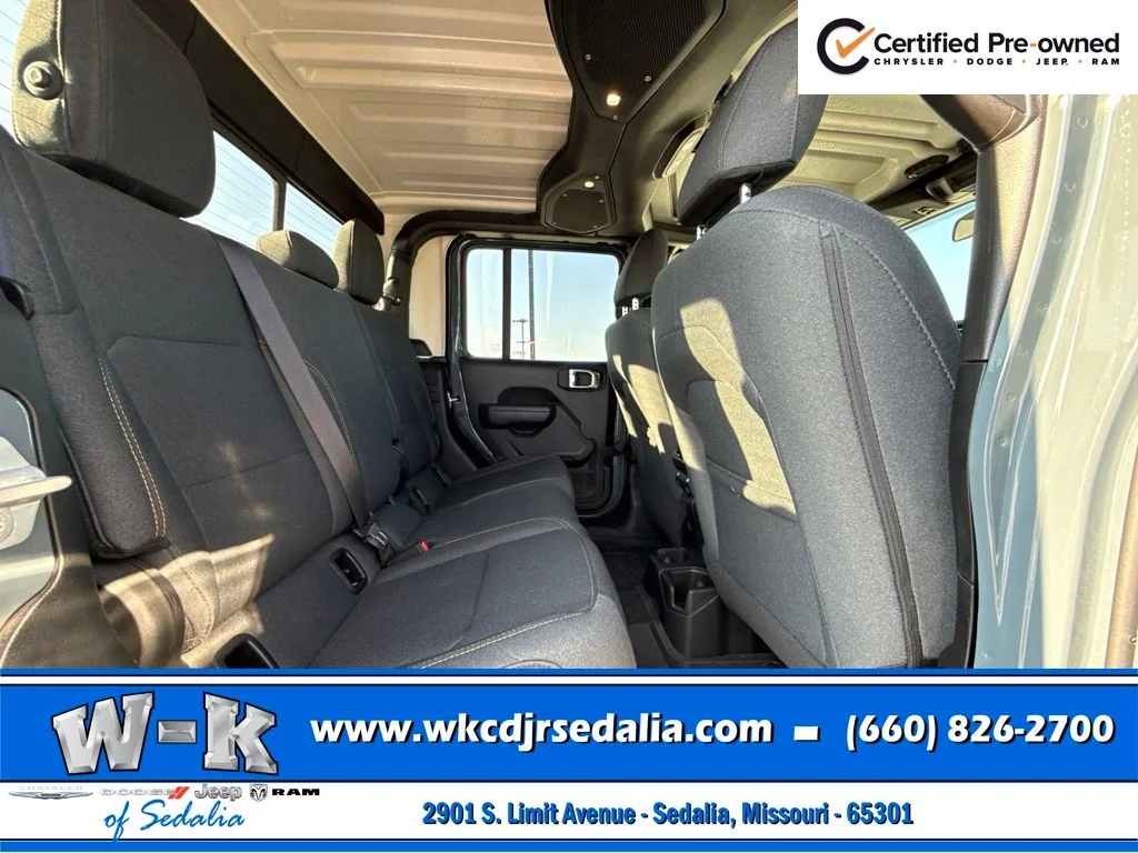 Certified Used 2025 Gray Jeep Willys image 25