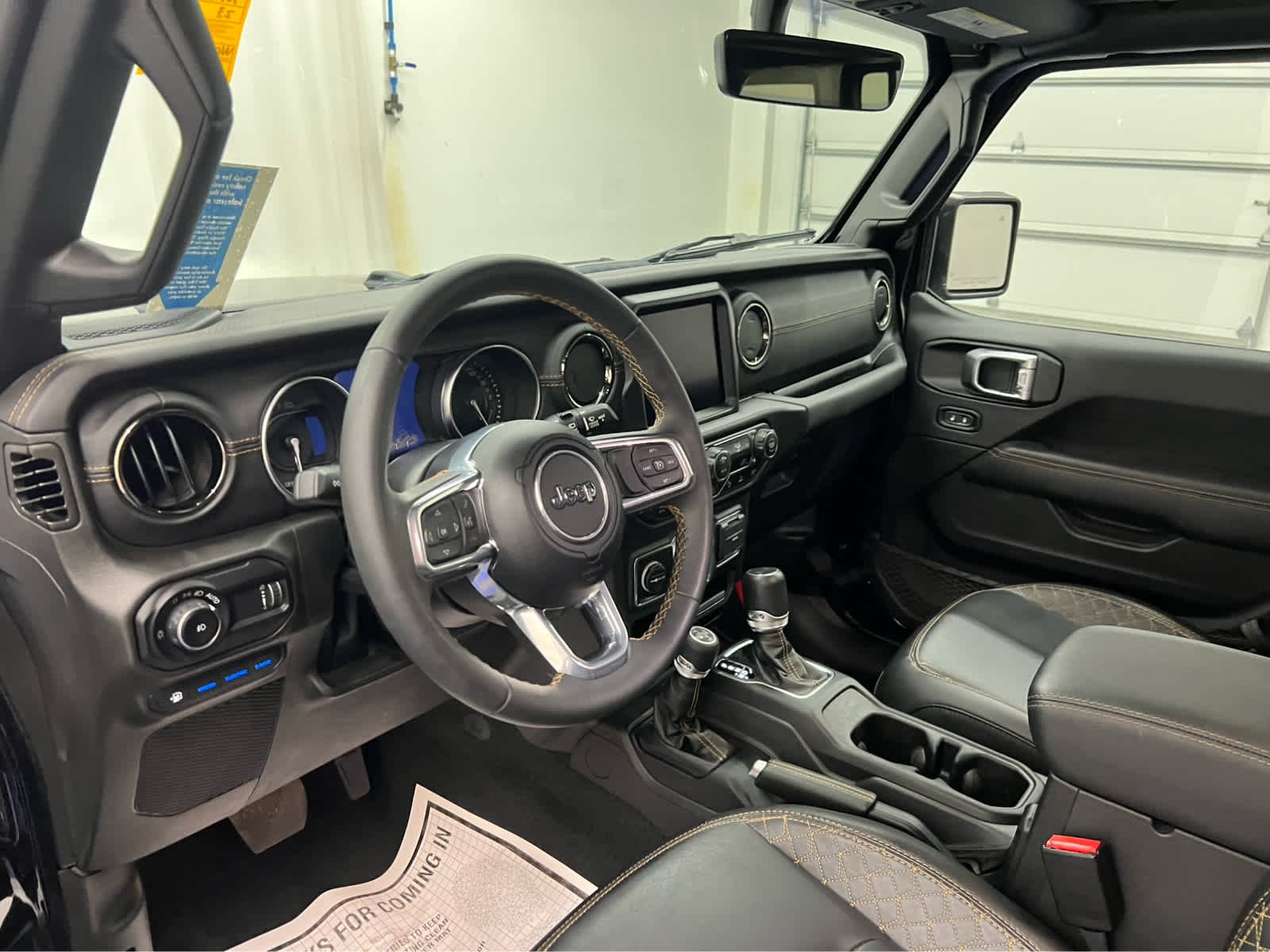 Used 2023 Black Clearcoat Jeep Sahara High Altitude image 17