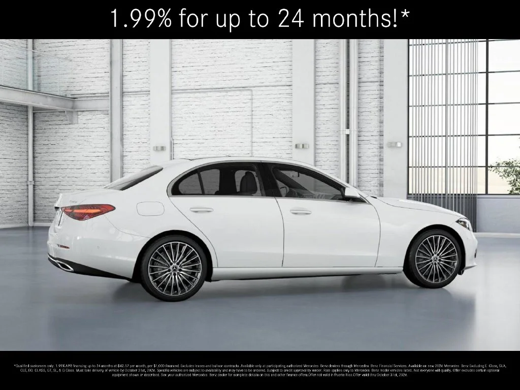 New 2026 Polar White Mercedes-Benz C 300 image 18